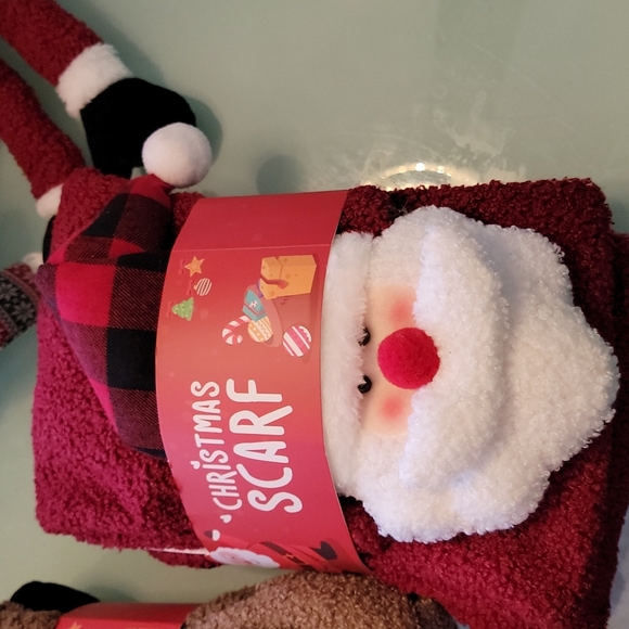 Christmas Scarf - snowman - Picture 10 of 12